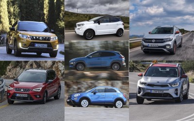 Δοκιμή 7 μικρά SUV με κινητήρα 1.000 cc
