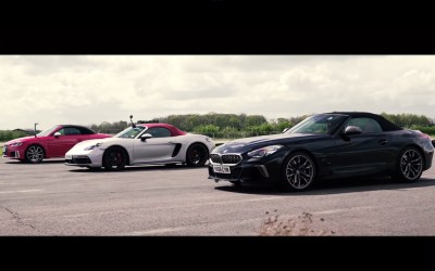 “Πόλεμος” ανάμεσα σε τρία roadster (video)