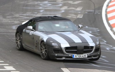 Mercedes SLS AMG Roadster – Δοκιμές εξέλιξης
