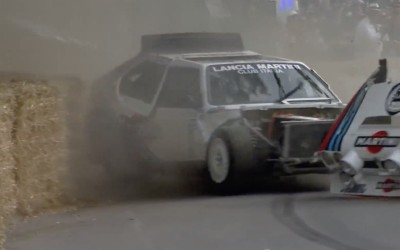 Μια Lancia Delta S4… λιγότερη (video)
