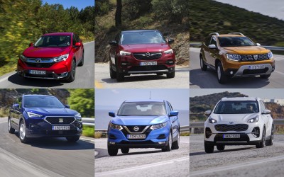 Δοκιμή 6 SUV με turbo κινητήρα βενζίνης