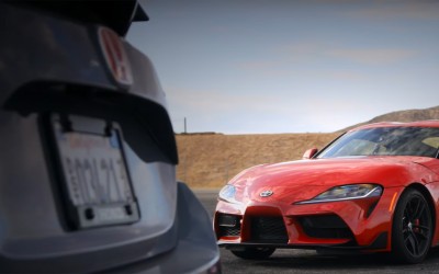Toyota Supra ή Honda Civic Type R; (video + poll)
