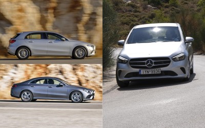 Δοκιμή Mercedes-Benz A-Class, CLA, B-Class: Η πολυτέλεια στην compact κατηγορία