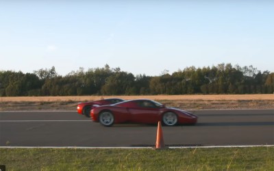 Εμφύλιος πόλεμος: Ferrari Enzo εναντίον LaFerrari (video)