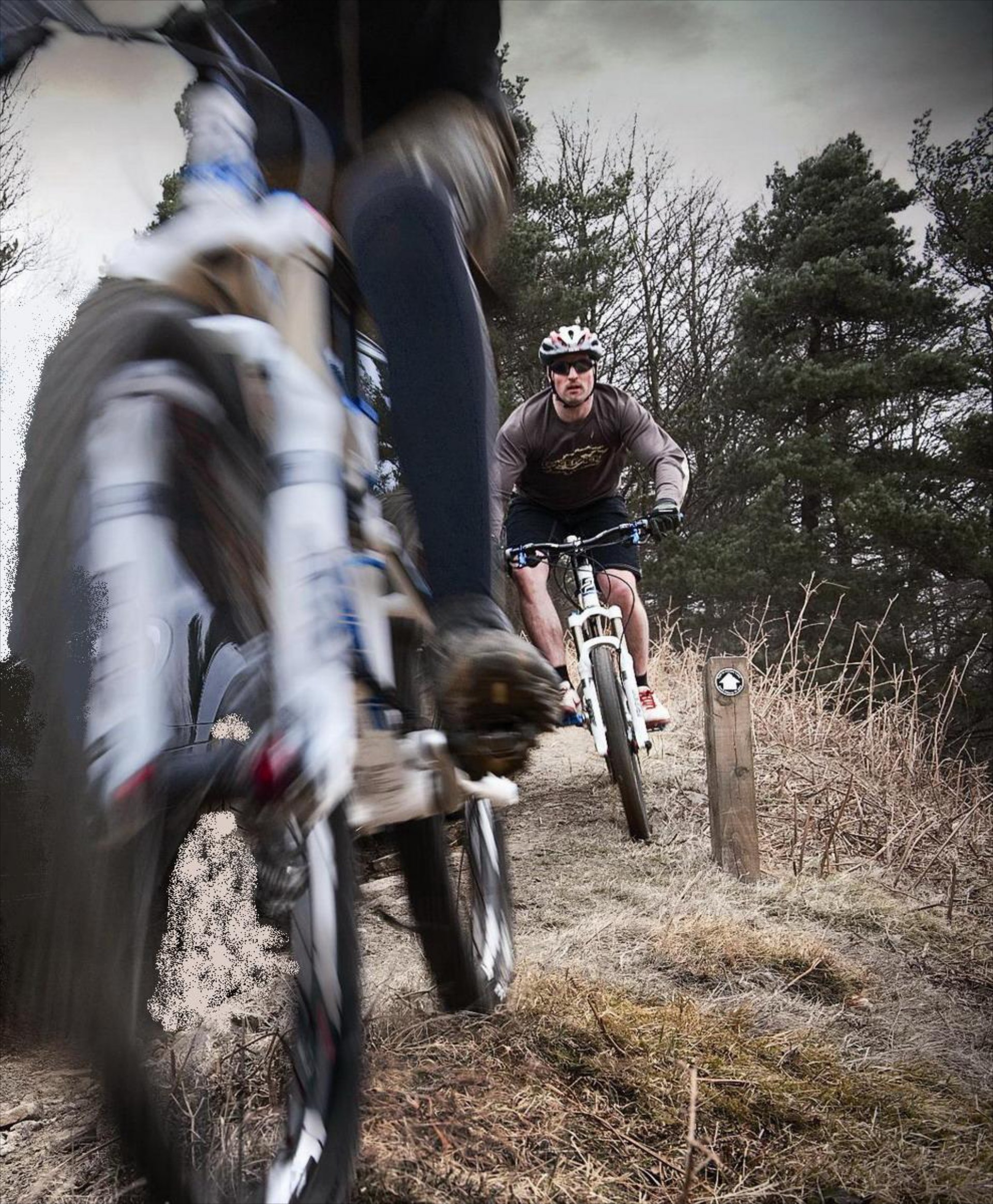 Αγώνας Downhil στο Όρος Αιγάλεω