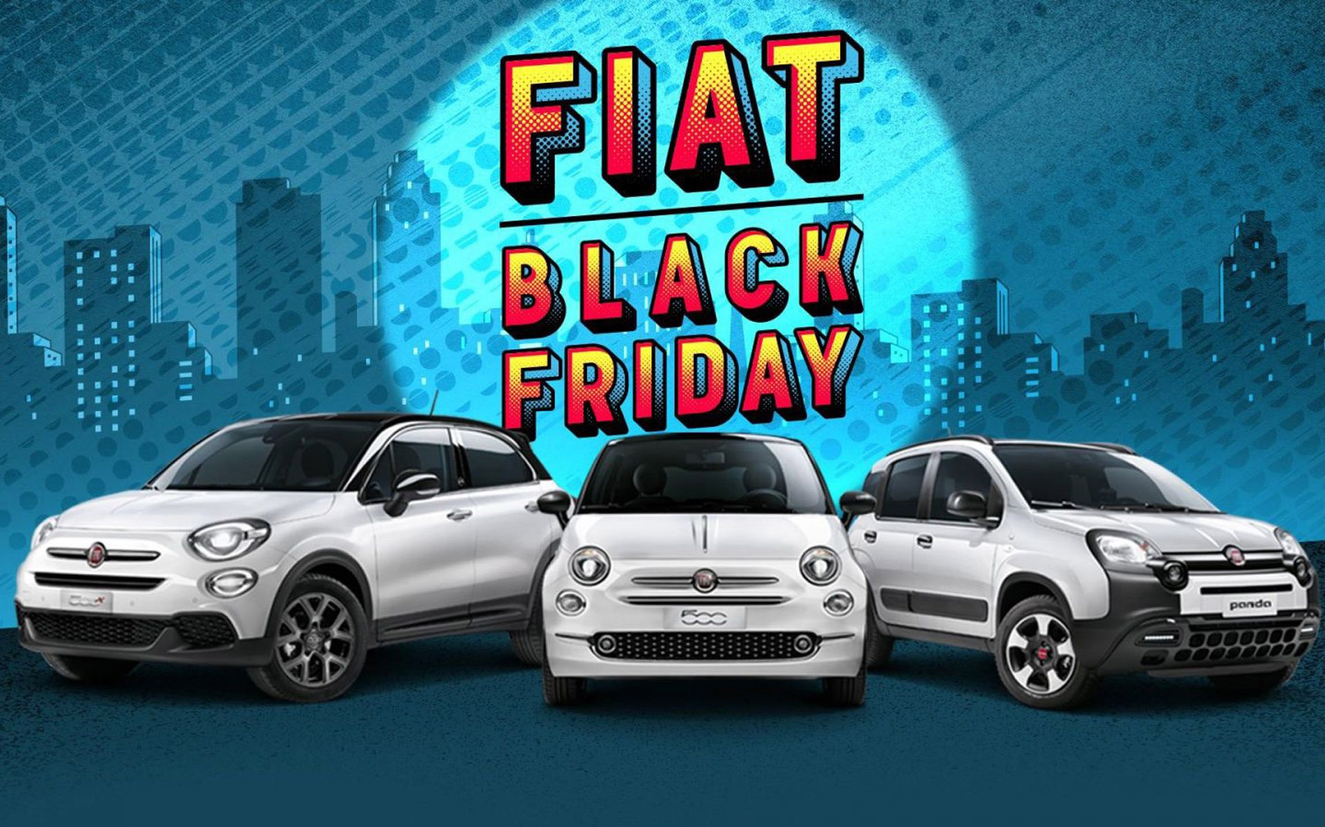 Μοναδικές προσφορές Black Friday για τα μοντέλα της Fiat