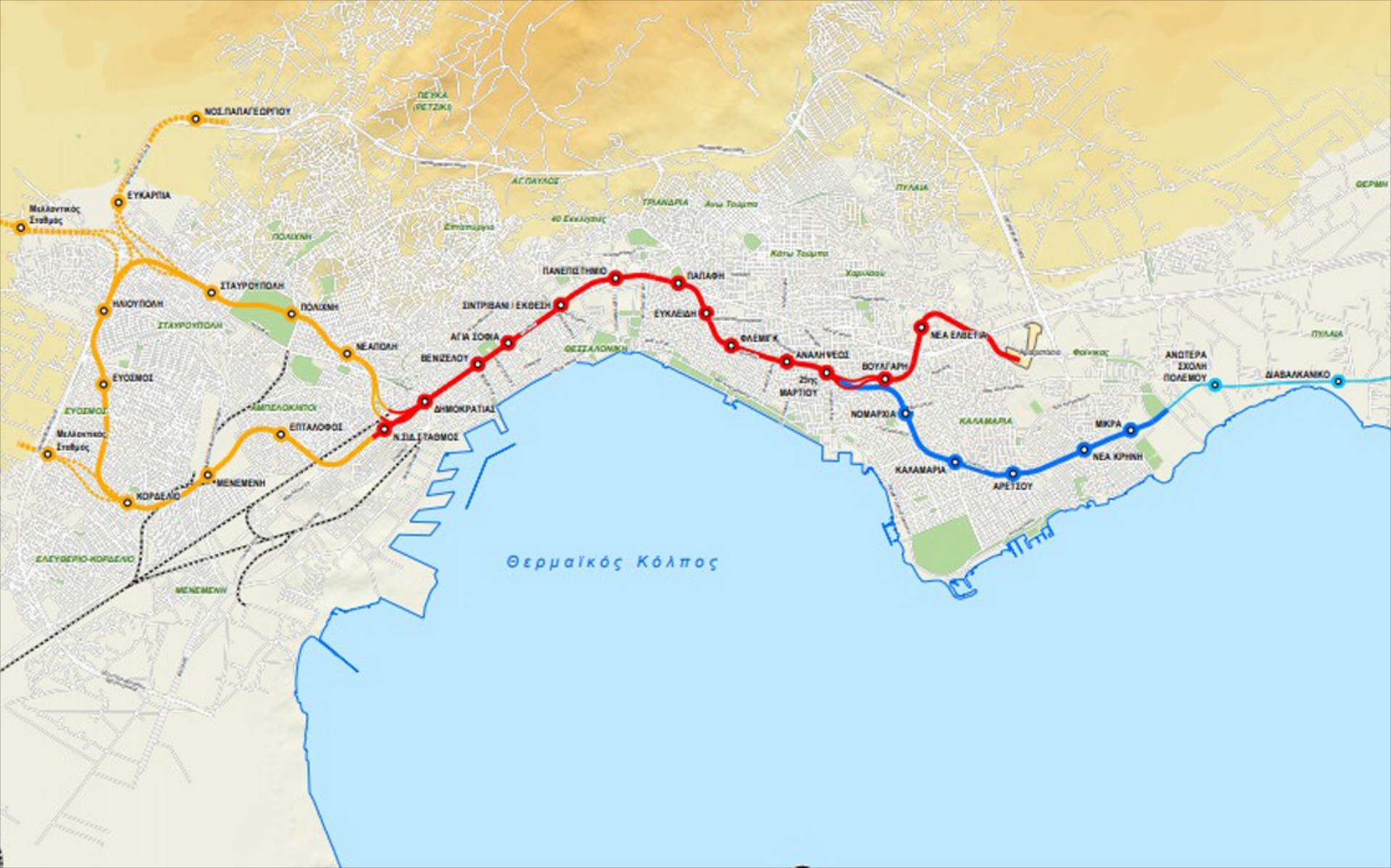 Μετρό Θεσσαλονίκης: Πάει για τον Απρίλιο του 2023!