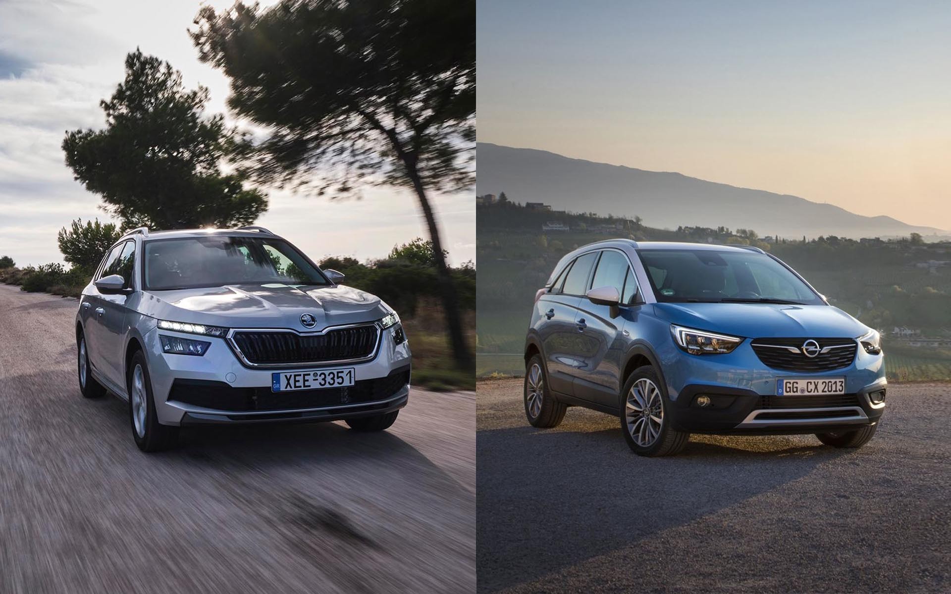 Δοκιμή 2 B-SUV: Opel Crossland X & Skoda Kamiq. Άνετα…