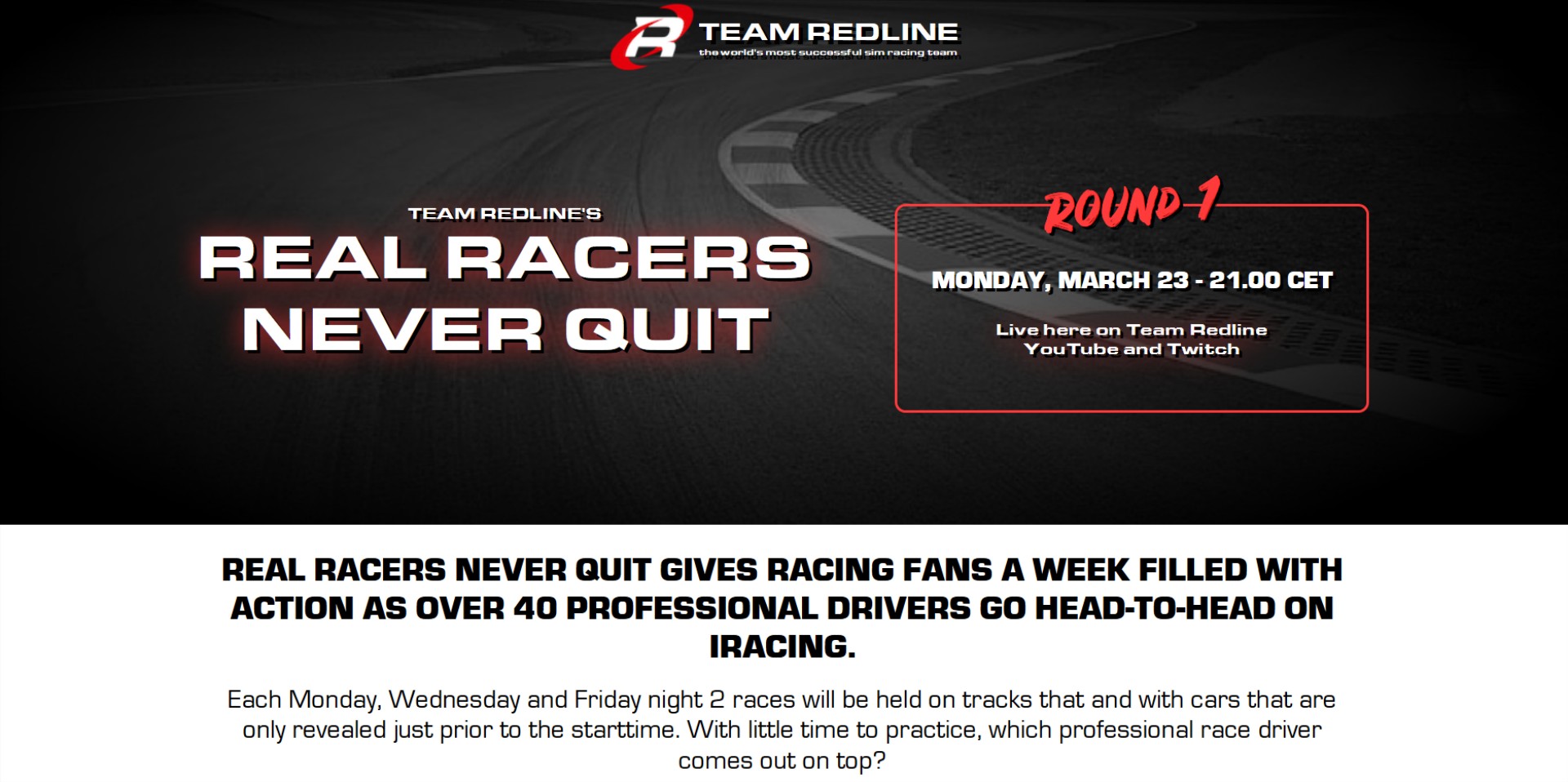 Δες Live κάθε Δευτέρα, Τετάρτη και Παρασκευή την κόντρα των κορυφαίων οδηγών αγώνων