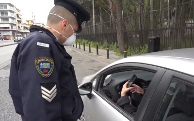 Απαγόρευση κυκλοφορίας: 1.631 παραβάσεις βεβαιώθηκαν την Τρίτη 24 Μαρτίου