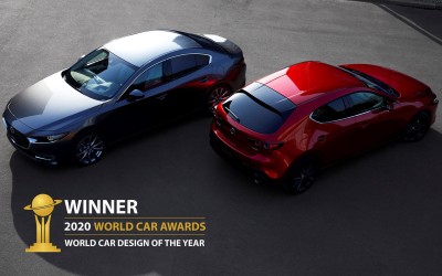 Bραβείο World Car Design of the Year για το Mazda3. Το άξιζε!