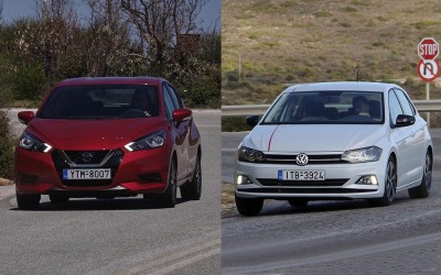 Δοκιμή: Nissan Micra ή Volkswagen Polo;