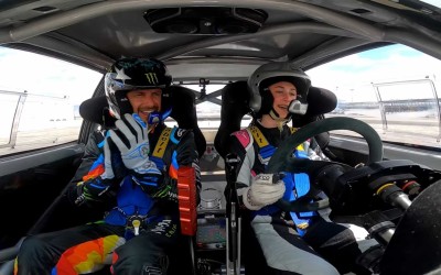 Στα χνάρια του πατέρα της η 13χρονη κόρη του Ken Block (video)