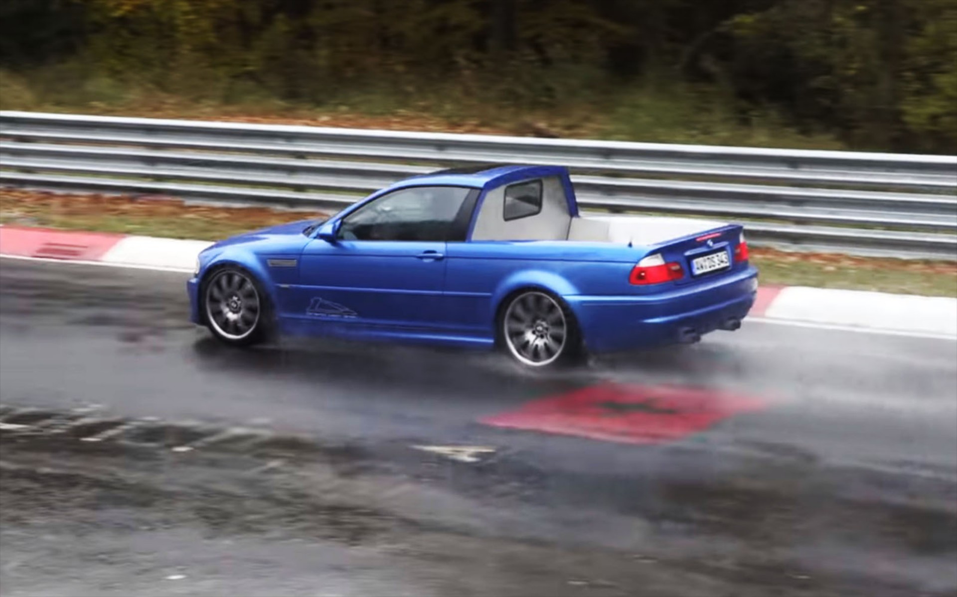 Μια BMW M3 με καρότσα γυρίζει στο Nurburgring (video)