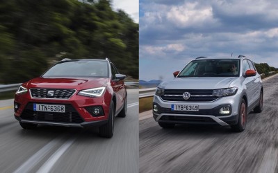 Αγορά μικρό SUV: Seat Arona ή Volkswagen T-Cross;