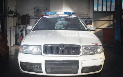 Περιπολικό Skoda με 500 άλογα: Μη βρεθείς στο δρόμο του…