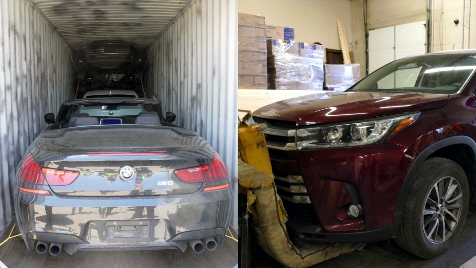 Πάνω από 40 κλεμμένα αυτοκίνητα βρέθηκαν σε κοντέινερ που είχαν ως προορισμό την Λιβύη και την Τουρκία