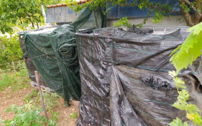 Οι μουσαμάδες έκρυβαν δεξαμενές με λαθραία καύσιμα