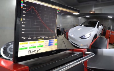 Tesla Model Y Dyno Test: Πάνω από 500 ίππους βγάζει το ηλεκτρικό SUV [Video]