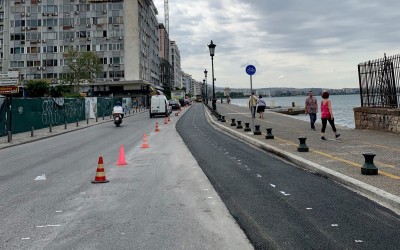 Θεσσαλονίκη: Η Λεωφόρος Νίκης έγινε… ποδηλατόδρομος!