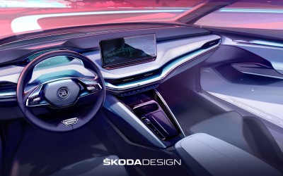Το εσωτερικό του νέου αμιγώς ηλεκτρικού Skoda Enyaq iV [Video]