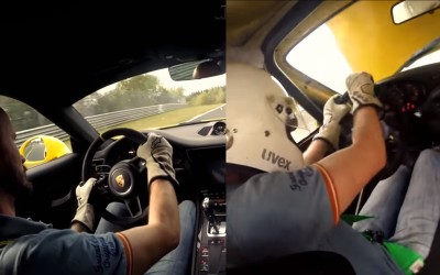 Τρακάρει με 246 km/h και μετά από δύο ώρες παίρνει μία δεύτερη Porsche GT3 RS και πάει τέρμα γκάζι [Video]