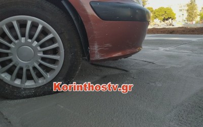 Πάρκαρε το αυτοκίνητό του σε πλατεία και οι εργάτες το... τσιμέντωσαν [Video]