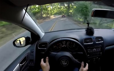 Ποιος είπε ότι τα Golf δεν στρίβουν; (video)