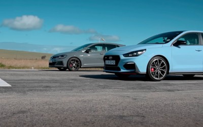Κόντρα ανάμεσα σε Volkswagen Golf TCR και Hyundai i30 N