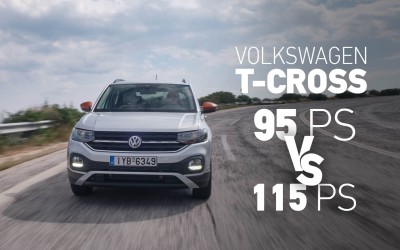 Volkswagen T-Cross με 95 ή 115 ίππους: Δείτε τι ψηφίσατε