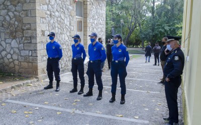 Άοπλοι και με σφυρίχτρες: Οι αστυνομικοί της ομάδας ΟΔΟΣ