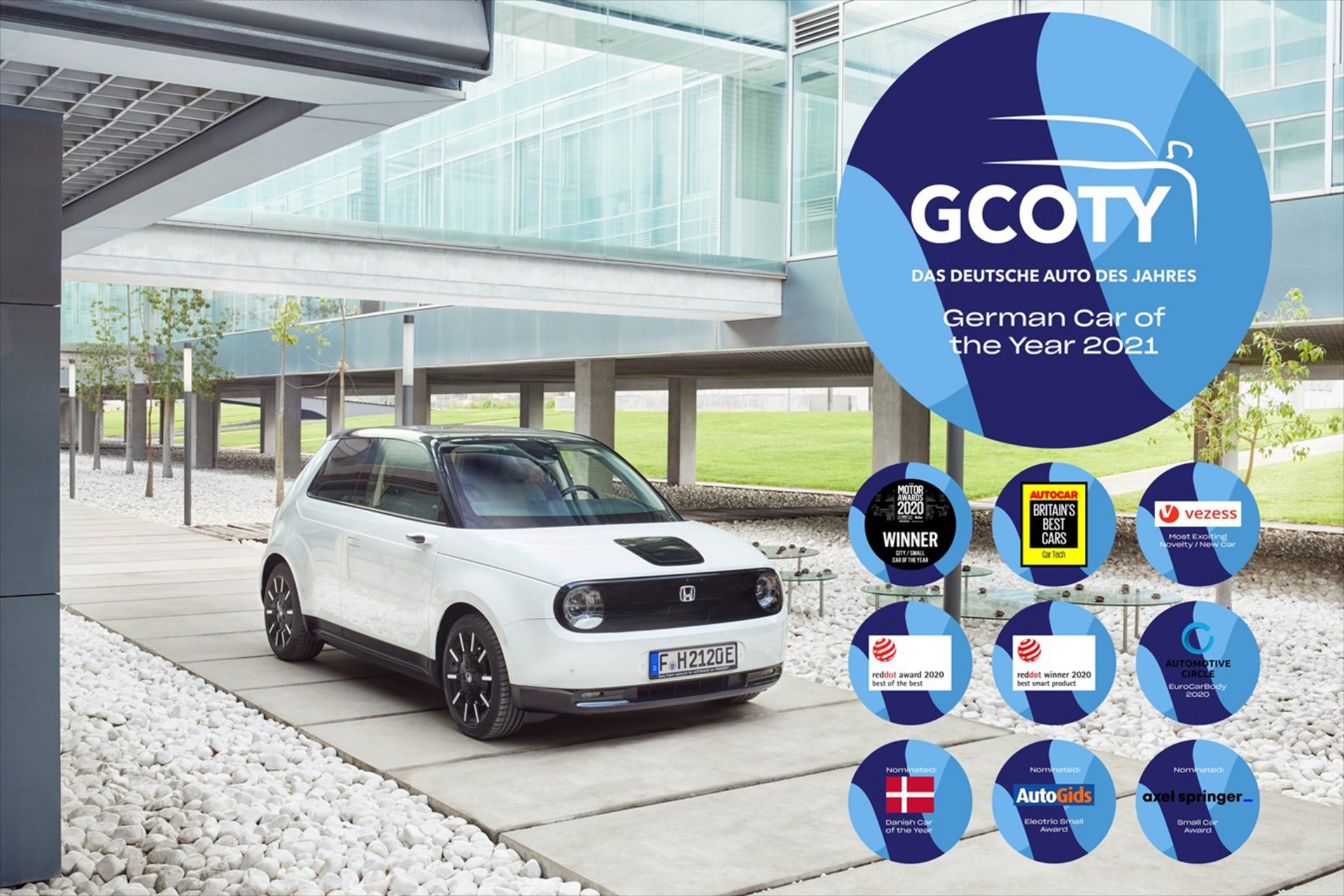 Honda e: To πρώτο ιαπωνικό μοντέλο που κερδίζει τον τίτλο «Γερμανικό αυτοκίνητο της Χρονιάς»