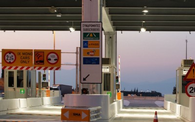 Διόδια Αθήνα-Πάτρα: Οι τιμές για το 2021