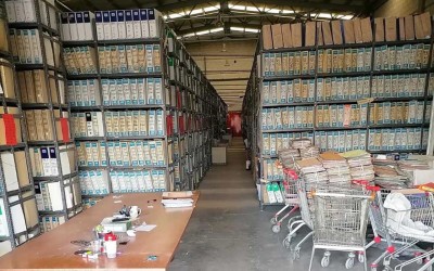 Φάκελοι αδειών οδήγησης και κυκλοφορίας στα ράφια εδώ και δεκαετίες!