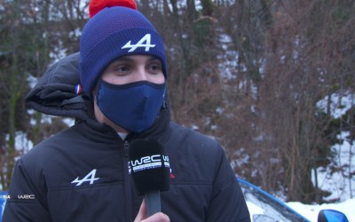 Ο Esteban Ocon με Alpine στο Ράλι Μόντε Κάρλο!