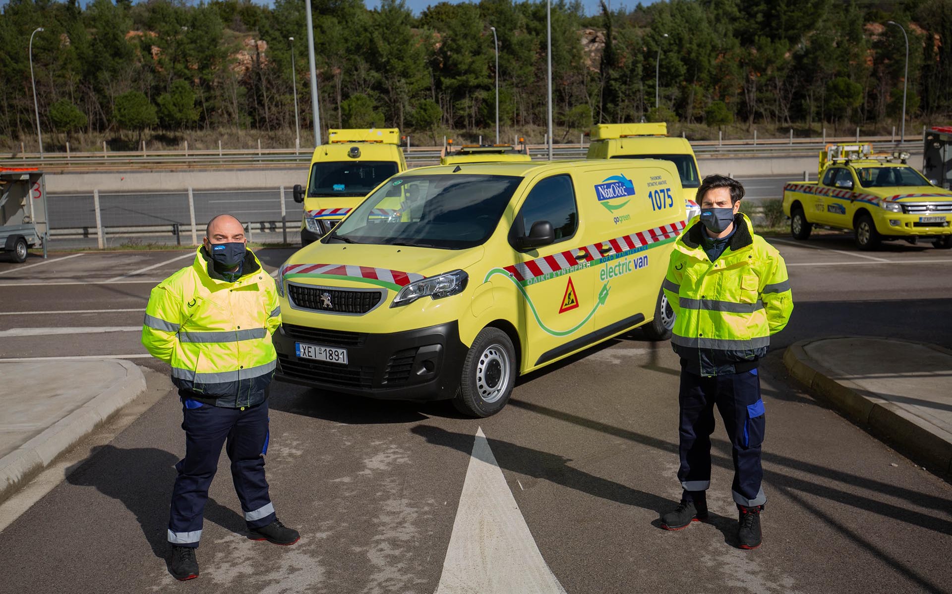 Ηλεκτρικά βαν Peugeot e-Expert για τη Νέα Οδό