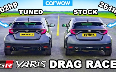GR Yaris Drag Race: «Μαμά» vs Tuned [Video]