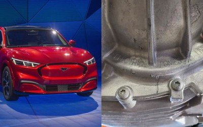 Το κρυμμένο μήνυμα της Ford προς τους μηχανικούς που θα μπουν κάτω από το Mustang Mach-E