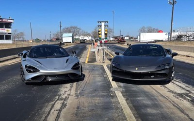 Drag Race: Ferrari SF90 vs McLaren 765LT – Σύγκρουση τιτάνων [Video]