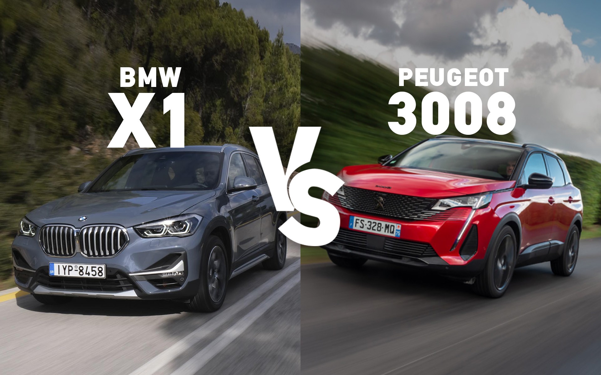 Premium SUV στις 31.000 €: BMW Χ1 ή Peugeot 3008; - Δείτε τι ψηφίσατε