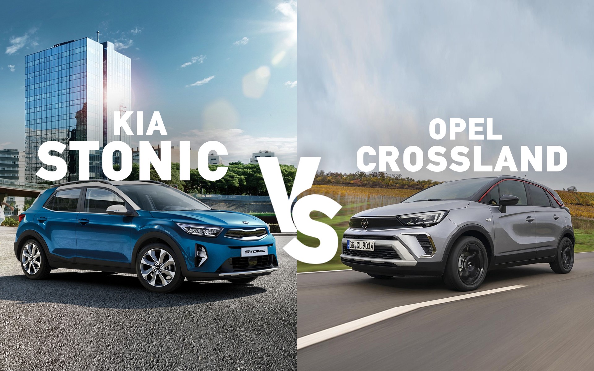 Δοκιμή αυτόματο Β-SUV: Kia Stonic ή Opel Crossland; Τι διαλέγεις;