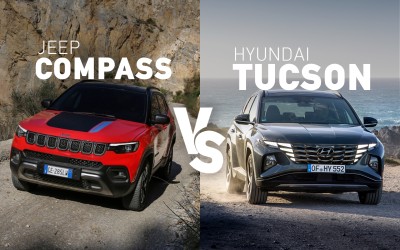 Νέο SUV με 150 ίππους: Jeep Compass ή Hyundai Tucson; Τι διαλέγεις;