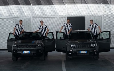Οι παίκτες της Juventus εξηλεκτρίζονται με τα υβριδικά Jeep