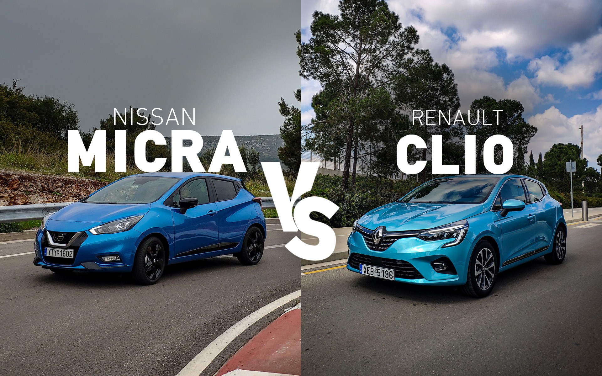 Δοκιμή Nissan Micra & Renault Clio: Ποιο διαλέγεις;