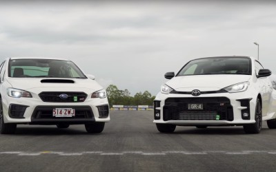 Ιαπωνικός εμφύλιος: Το Subaru WRX STi κοιτάει στα μάτια το Toyota GR Yaris (video)