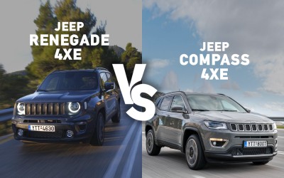 Δοκιμή Jeep PHEV: Renegade ή Compass; - Δείτε τι ψηφίσατε