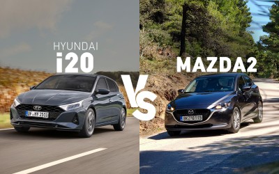 Δοκιμή supermini μέχρι 100 PS: Mazda2 ή Hyundai i20;