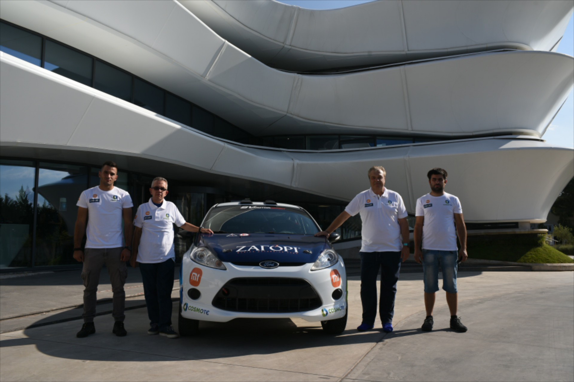 Οι Θεοχαρόπουλος-Κότσαλης στο Ράλλυ Ακρόπολις με Ford Fiesta R2