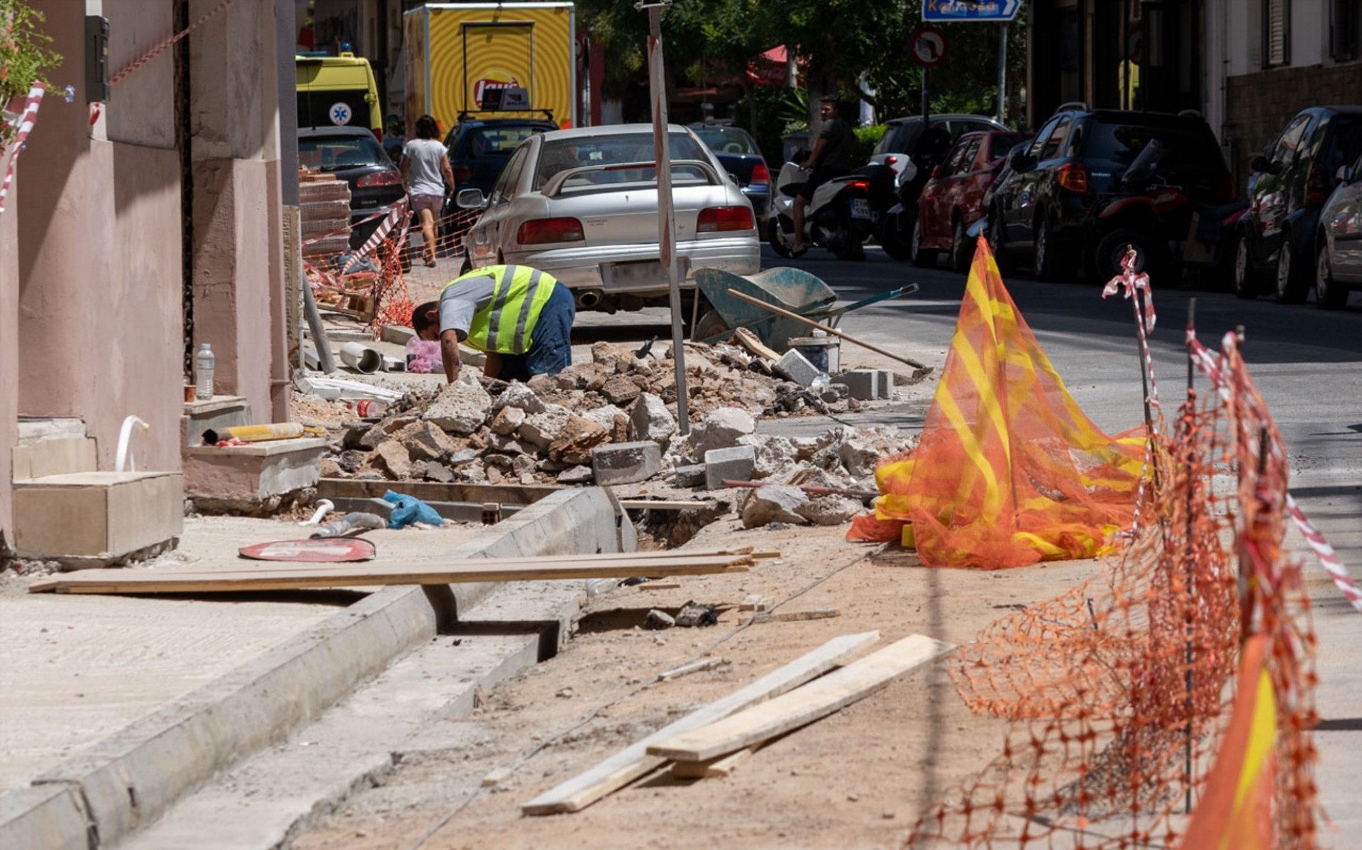 Επένδυση ύψους 24 εκατ. Ευρώ για νέα πεζοδρόμια στην Αθήνα 