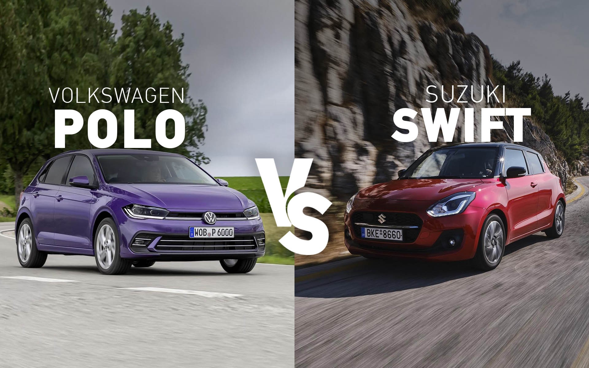 Supermini με 17.750 ευρώ: Βασική έκδοση VW Polo ή κορυφαία Suzuki Swift; - Ψηφίστε